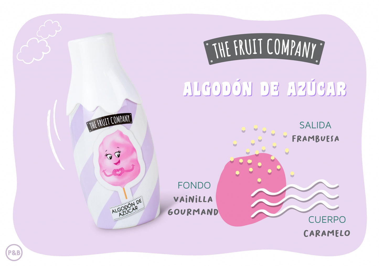 Colônia Corporal Algodão Doce