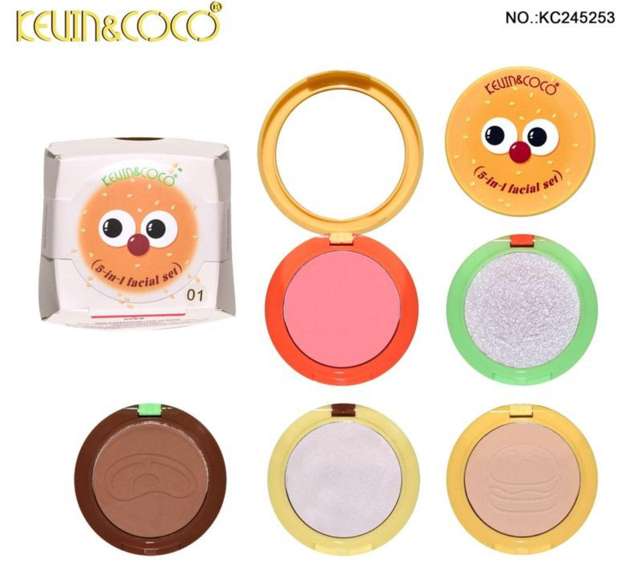 5-in-1 Facial Set - Kevin&Coco