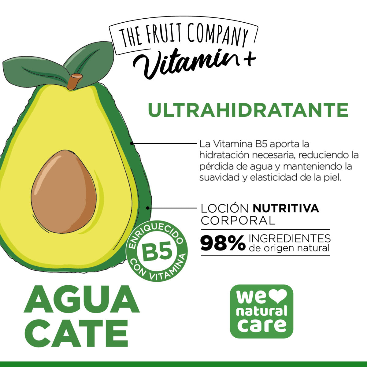Loção Corporal Vitamin+ Abacate