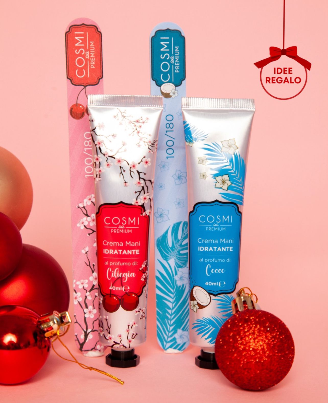 Kit Mãos Creme Hidratante + Lima de Unhas