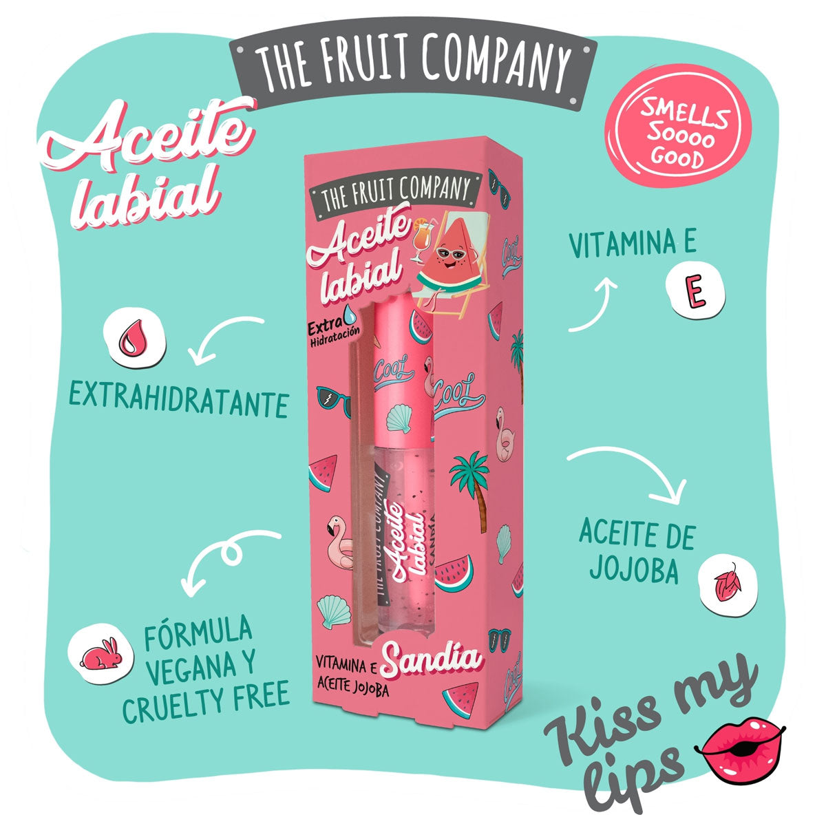 Lip Oil Melancia