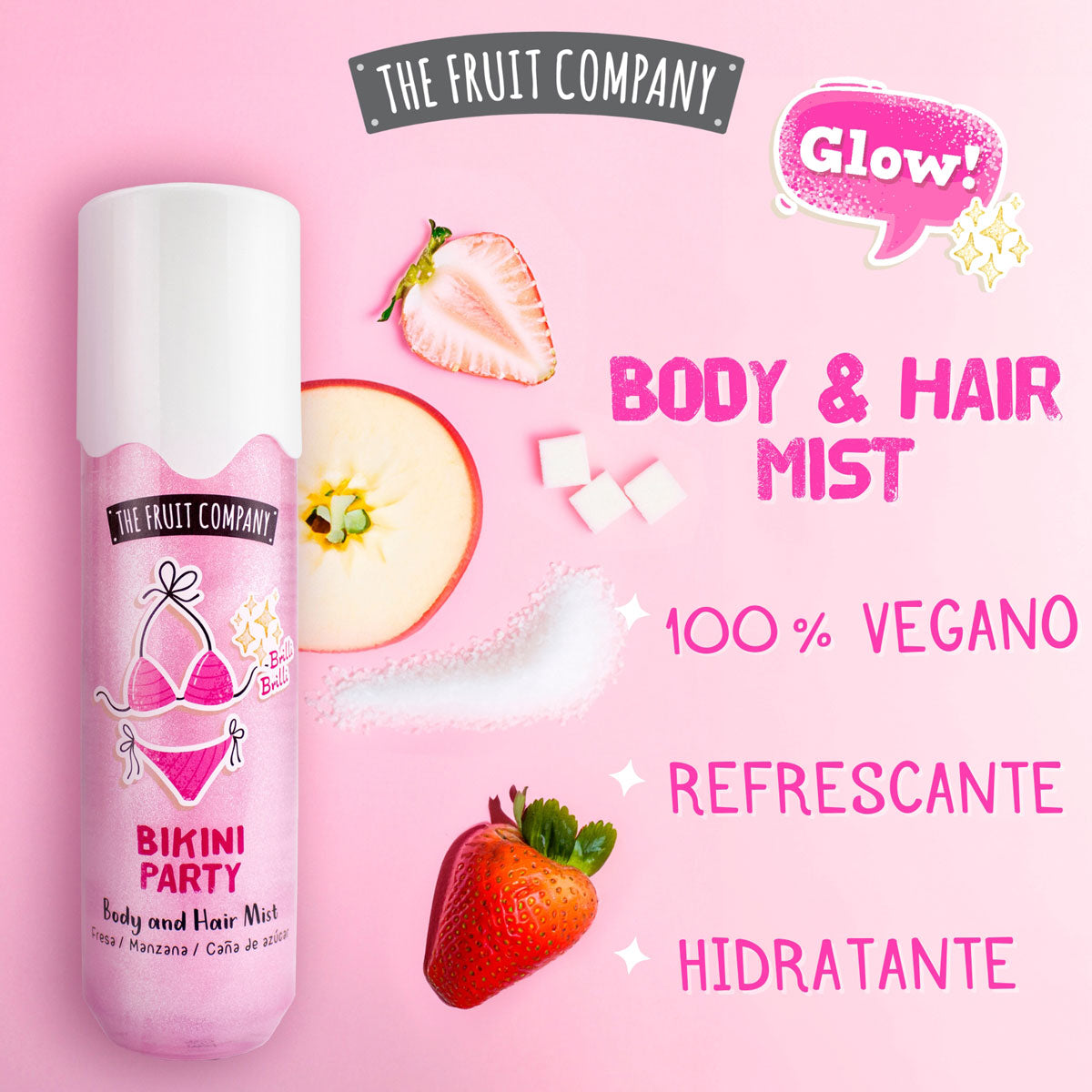 Hair & Body Mist Bikini Party Glitter