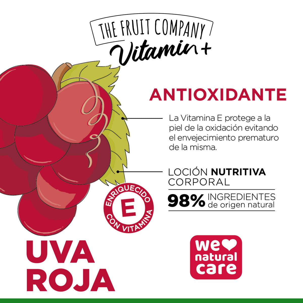 Loção Corporal Vitamin+ Uva