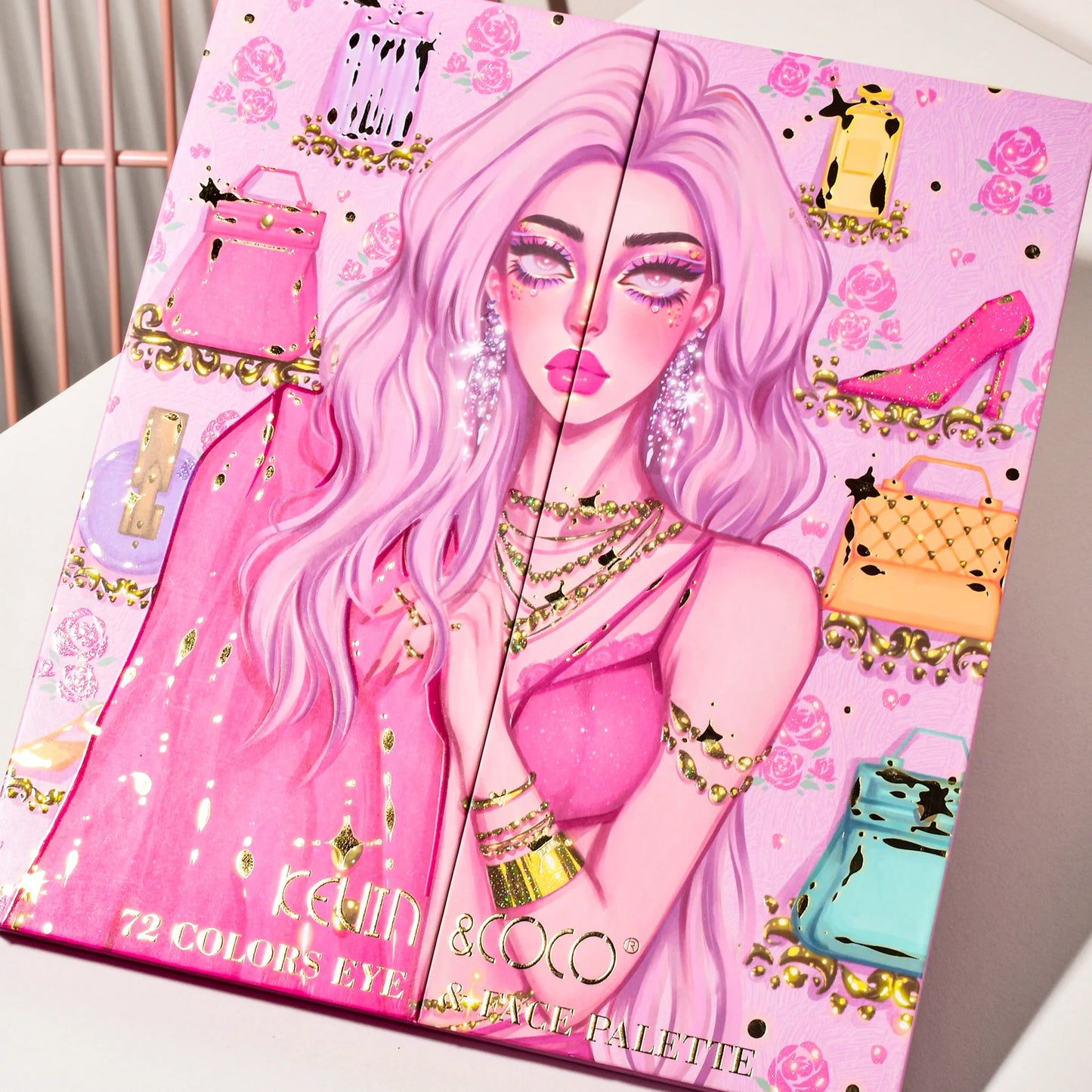 Paleta Fashion Nova Girl de 72 cores