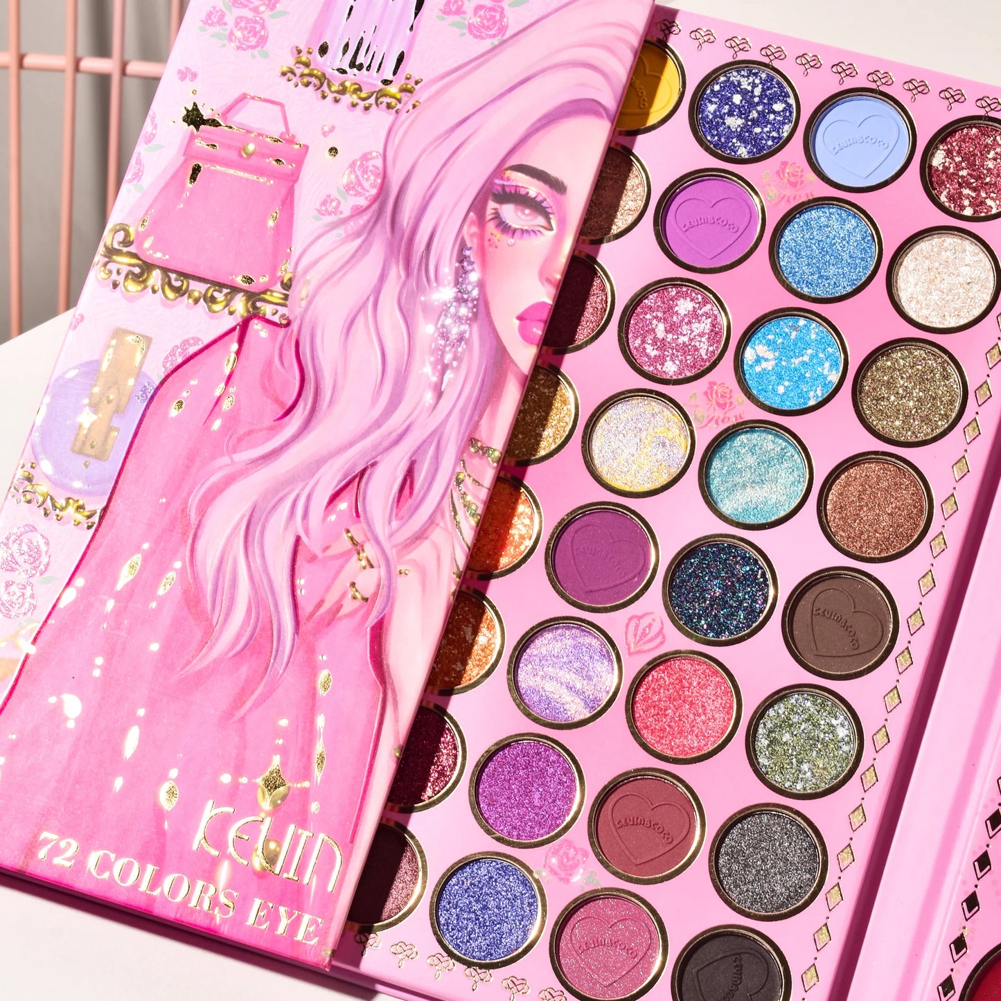 Paleta Fashion Nova Girl de 72 cores