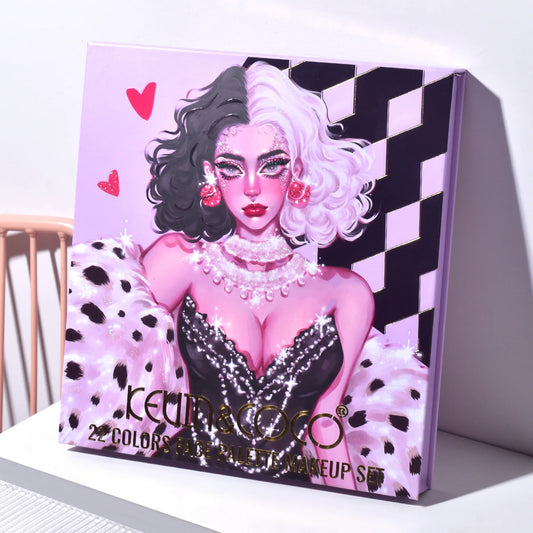 Conjunto de Maquilhagem Glamorous Divas