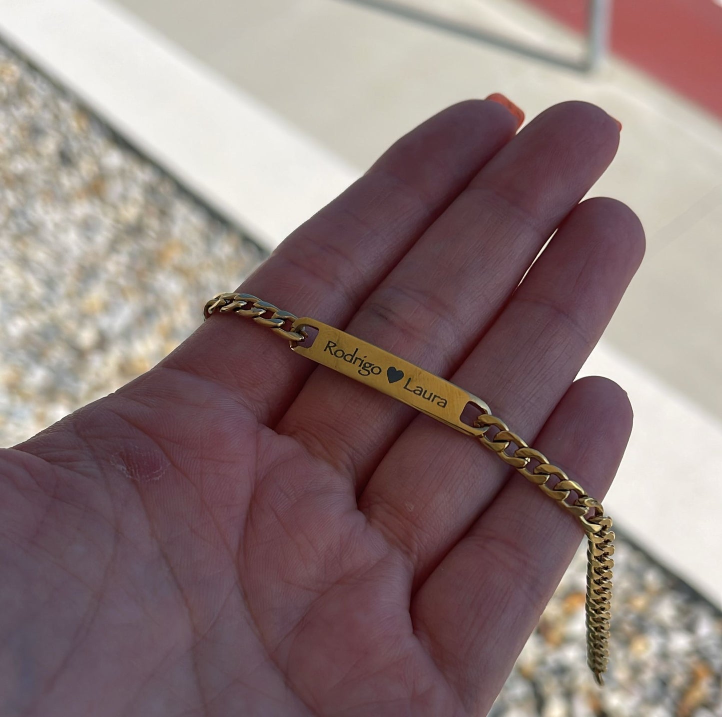 Pulseira Aura - Pulseira Personalizada em Aço Inoxidável