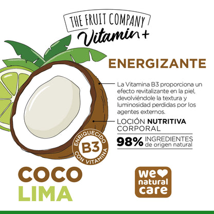 Loção Corporal Coco-Lima Vitamina+