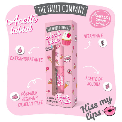 Lip Oil Morango e Nata