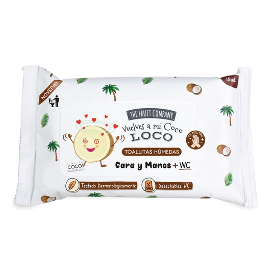 Toalhitas Húmidas Multiuso Coco